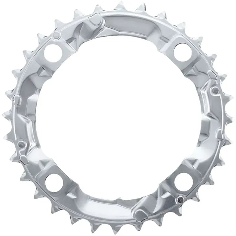 Shimano Spares FC-M410 32-tooth 4-arm Chainring in Silver