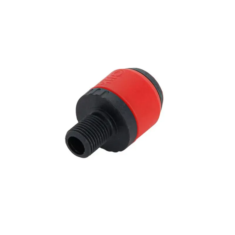 Zefal Clik Valve Adapter in Red/Black-1