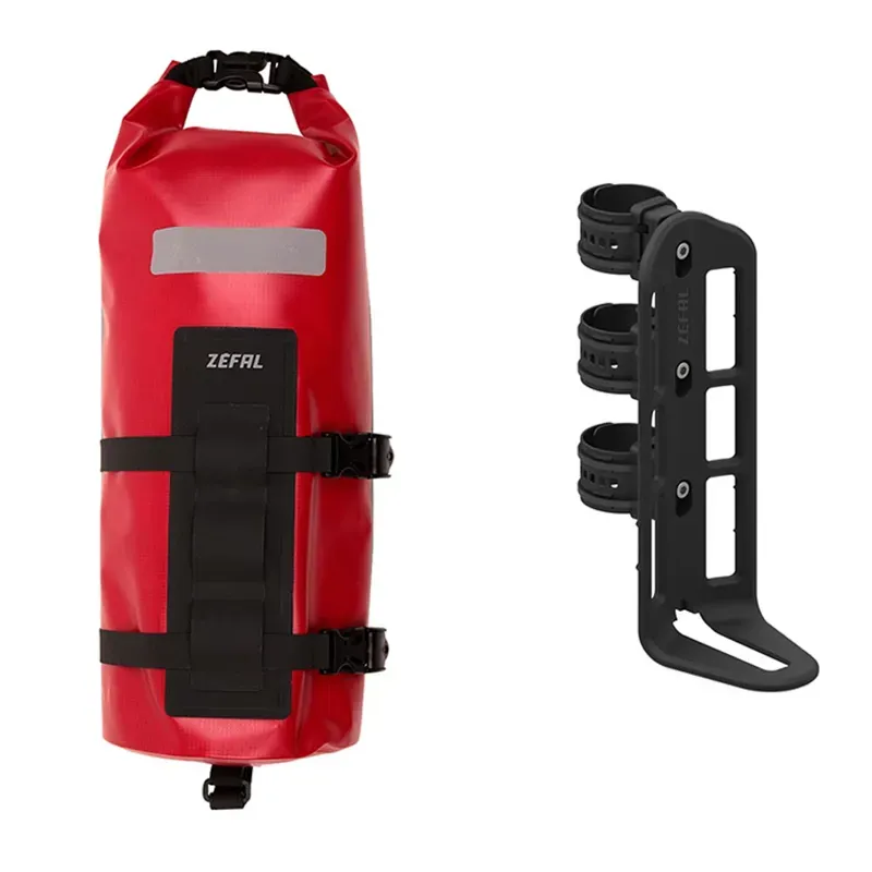 Zefal Z Adventure Fork Pack Front Bag and Holder in Red